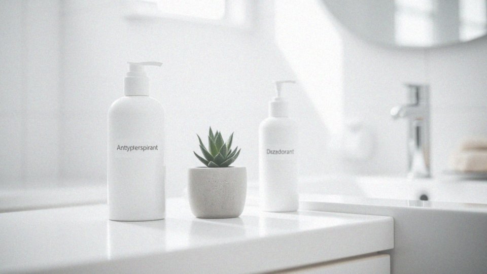 Jakie są różnice między antyperspirantami a dezodorantami bez aluminium?