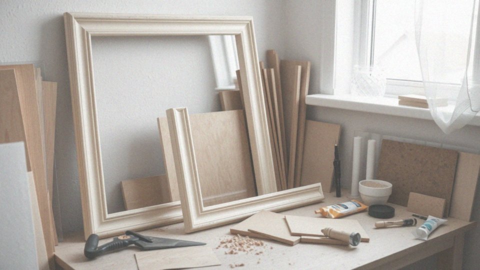 Jakie materiały są zalecane do wykonania ramki?