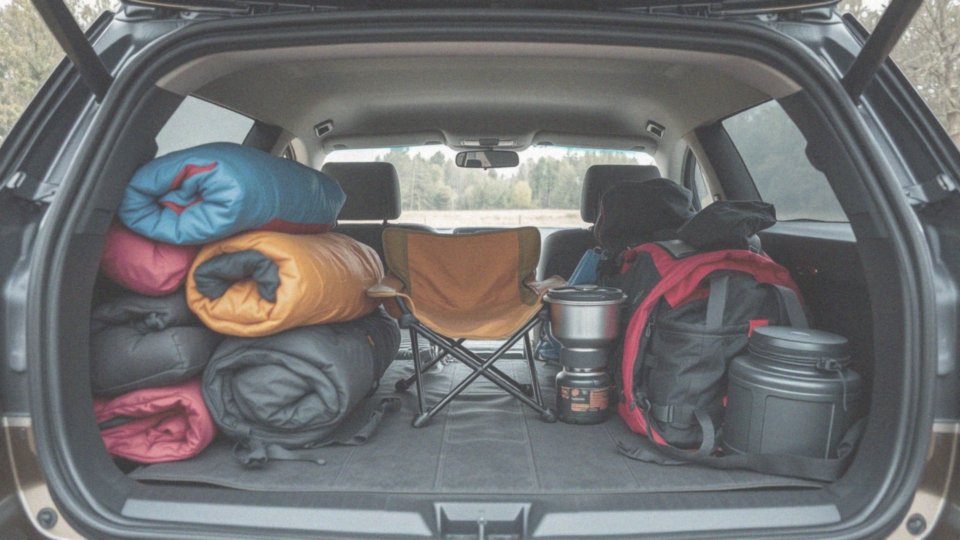 Co zrobić, by transportować wszystkie rzeczy na camping?