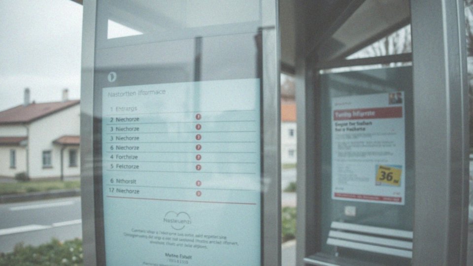 Jakie informacje zawiera rozkład jazdy do Niechorza?