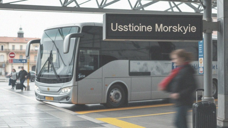 Skąd kursują autobusy do Ustronia Morskiego?