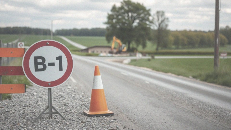Gdzie stosuje się znak B-1 dotyczący zakazu ruchu?