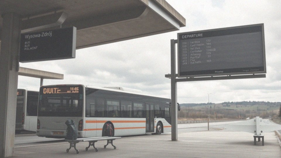 Jakie połączenia oferuje autobus Wysowa-Zdrój?
