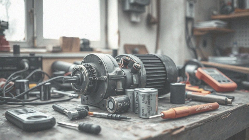 Jak obliczyć pojemność kondensatora dla silnika jednofazowego 2.2 kW?