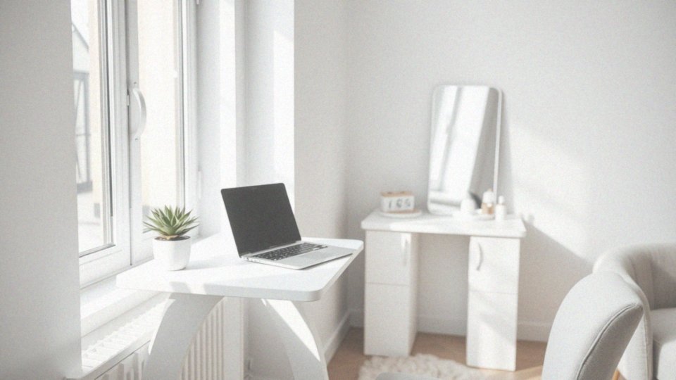 Dlaczego biurko toaletka 2w1 jest idealne do pracy w homeoffice?