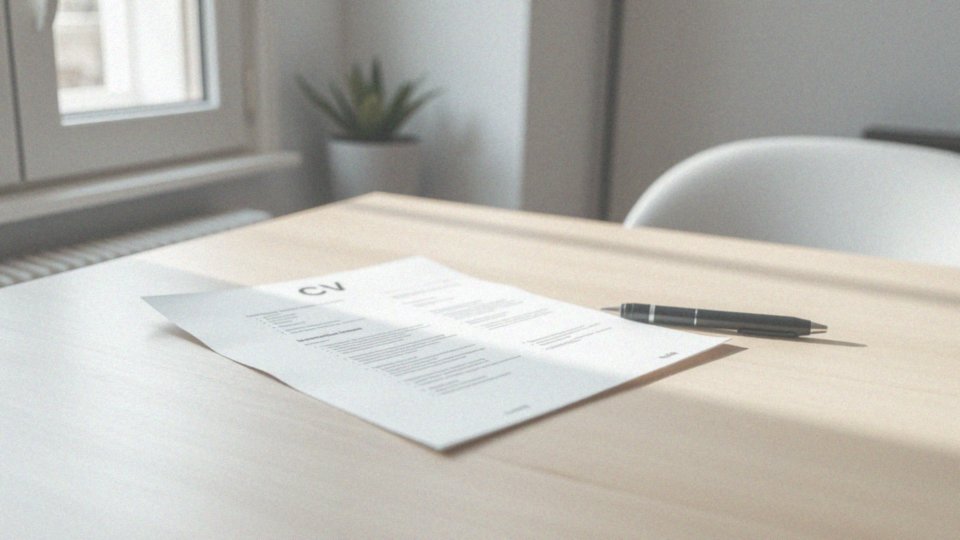 Czy CV się podpisuje? Kluczowe informacje dla kandydatów