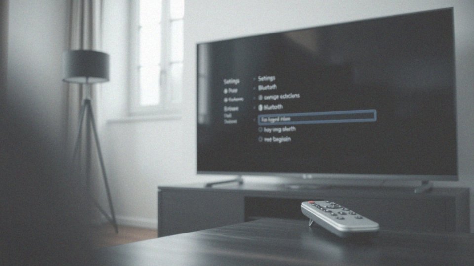 Jak włączyć Bluetooth w telewizorze LG? Szybki przewodnik